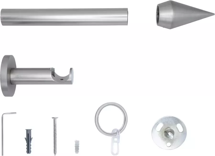 Home24 Gordijnroede op maat Point I(1 rails ) mydeco