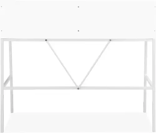 INOSIGN Bureau Jaxson wit frame van metaal breedte 120 cm (1 stuk) - Foto 3