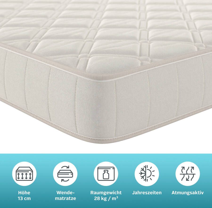 My home Comfortschuimmatras Basic beginners Matrassen H2 H3 H4 ergonomisch ademend hoogte 13 cm - Foto 2