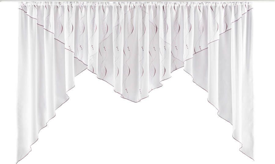 My home Couvertstore Bea Transparant voile polyester (1 stuk) - Foto 4