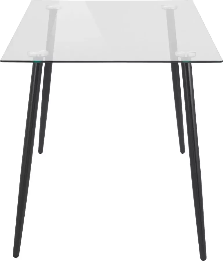 INOSIGN Glazen tafel Danny Eettafel breedte 140 cm