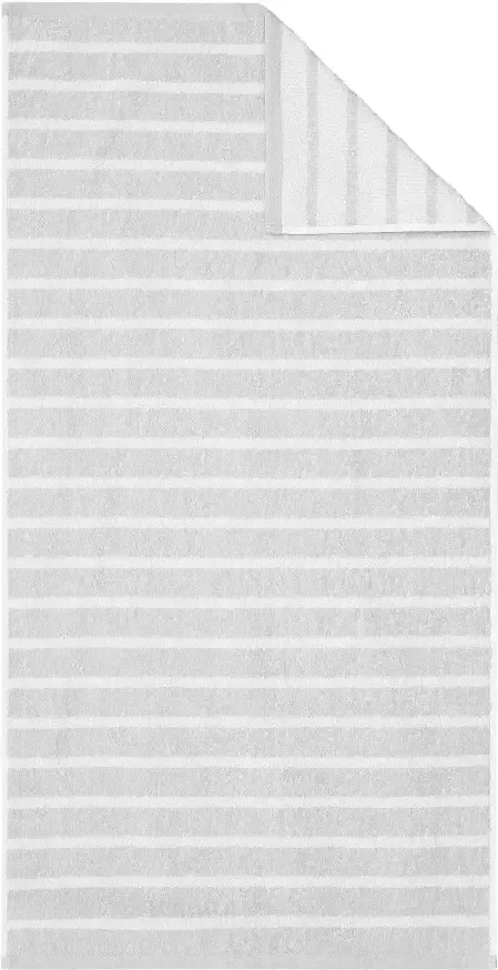 My home Handdoeken Finn in 6-delige set uni- en gestreept design van 100% katoen (6 stuks) - Foto 2