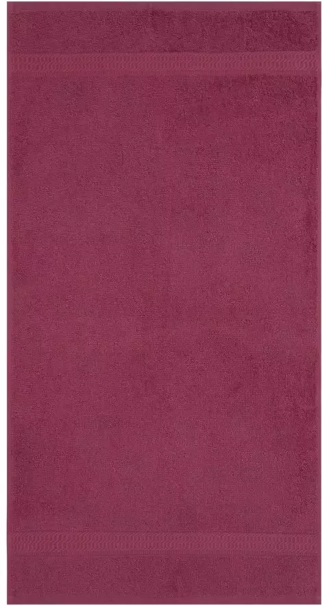 My home Handdoeken Juna als set en serie verkrijgbaar 8 handdoeken 50x100 cm 8-delig handdoekset 100% katoen met bies uni-kleuren zacht (8 stuks) - Foto 2