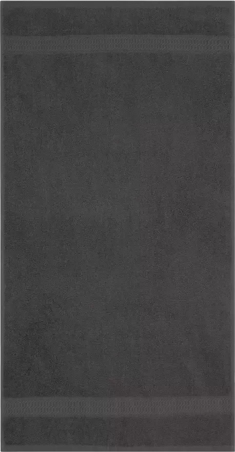 My home Handdoeken Juna als set en serie verkrijgbaar 8 handdoeken 50x100 cm 8-delig handdoekset 100% katoen met bies uni-kleuren zacht (8 stuks)