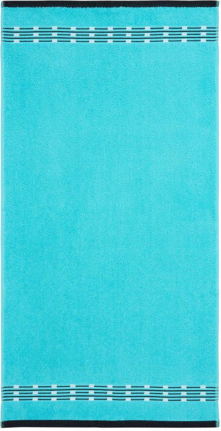 My home Handdoekenset Jonnie Handdoeken van 100% katoen handdoekenset met randdessin (set) - Foto 3