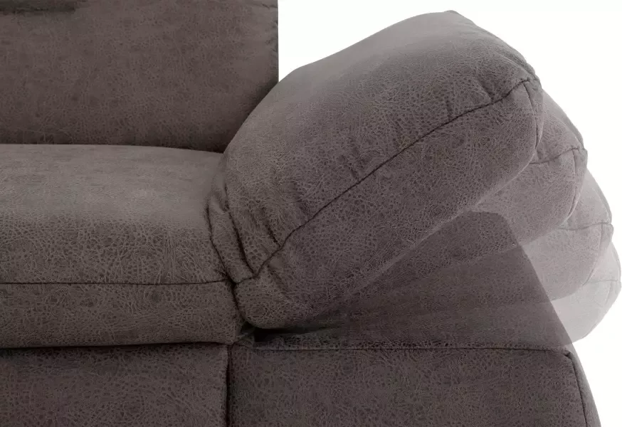 INOSIGN Hoekbank Avesa L-vorm Naar keuze met armleuningverstelling en slaapfunctie bxdxh: 300x172x80cm - Foto 3