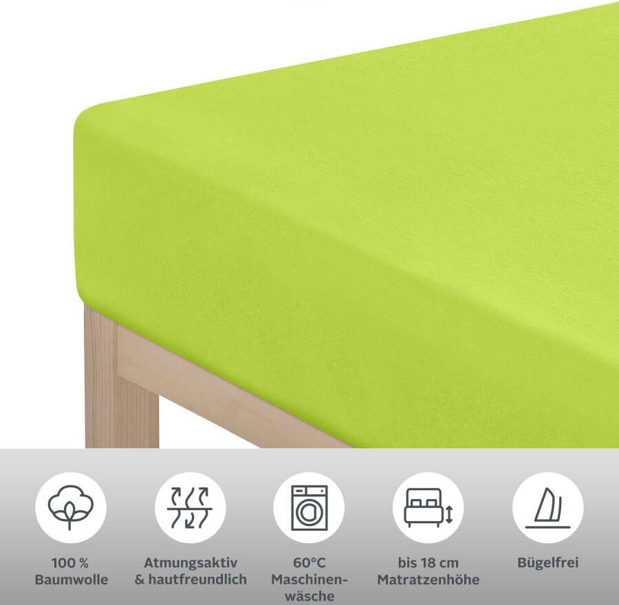 My home Hoeslaken Physalis Katoen matrassen tot 18 cm hoogte laken hoeslaken laken - Foto 3