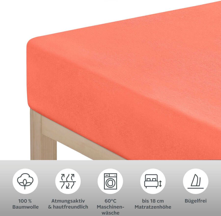 My home Hoeslaken Physalis Katoen matrassen tot 18 cm hoogte laken hoeslaken laken - Foto 3