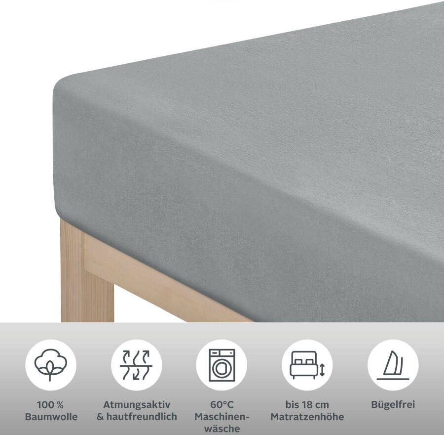 My home Hoeslaken Physalis Katoen matrassen tot 18 cm hoogte laken hoeslaken laken - Foto 3