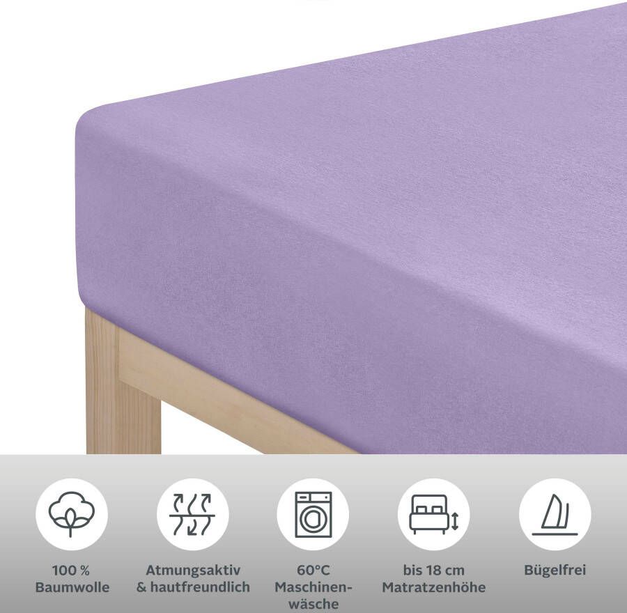 My home Hoeslaken Physalis Katoen matrassen tot 18 cm hoogte laken hoeslaken laken - Foto 3