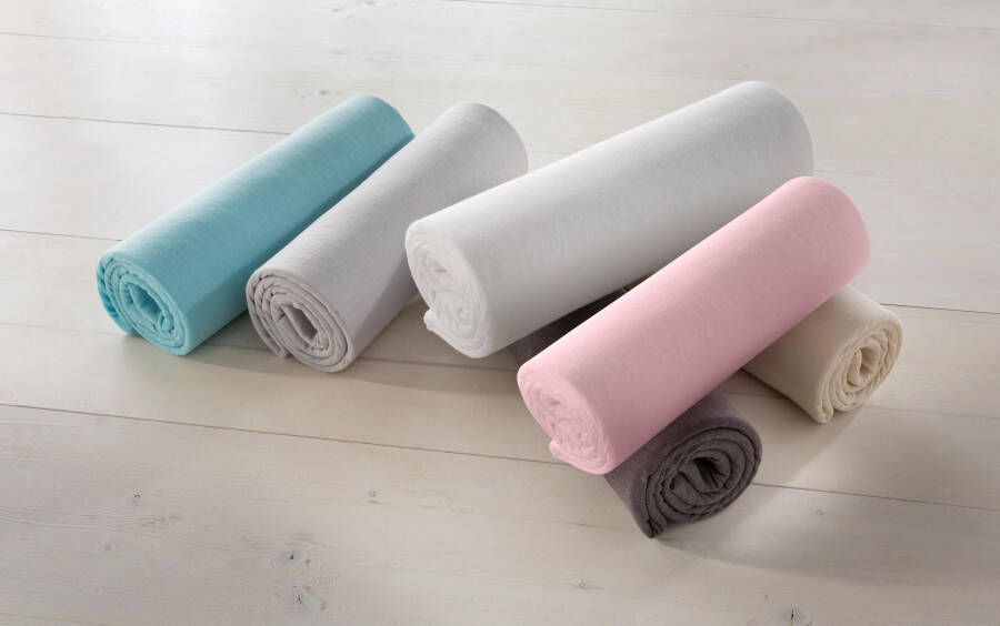 My home Hoeslaken Strawberry in mt. 90x200 140x200 of 180x200 cm voor matrassen tot 18 cm hoogte hoeslaken katoenmix - Foto 5