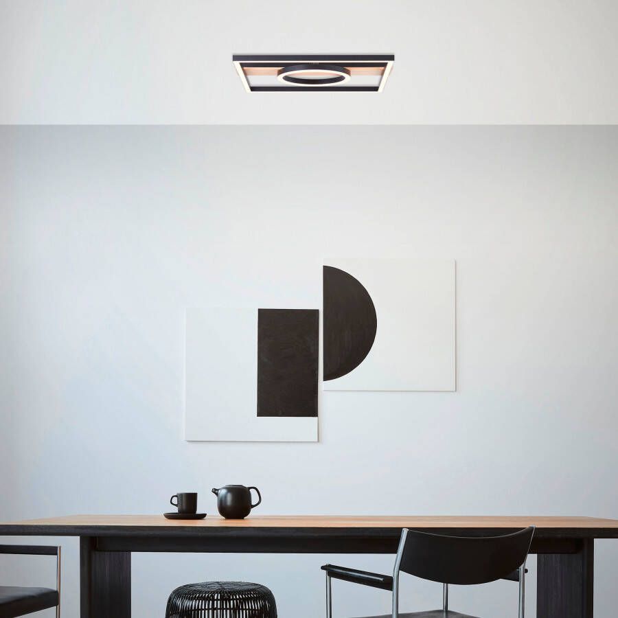 My home Led-plafondlamp Lysann Deckenlampe (1 stuk) - Foto 2