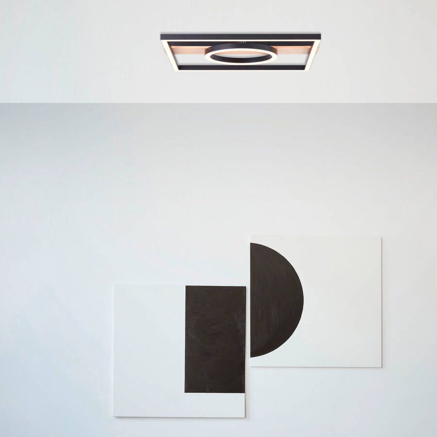 My home Led-plafondlamp Lysann Deckenlampe (1 stuk) - Foto 4