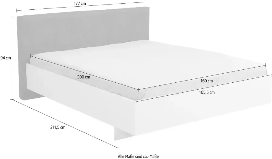 INOSIGN Bedframe Ksanti In 2 breedtes - Foto 6