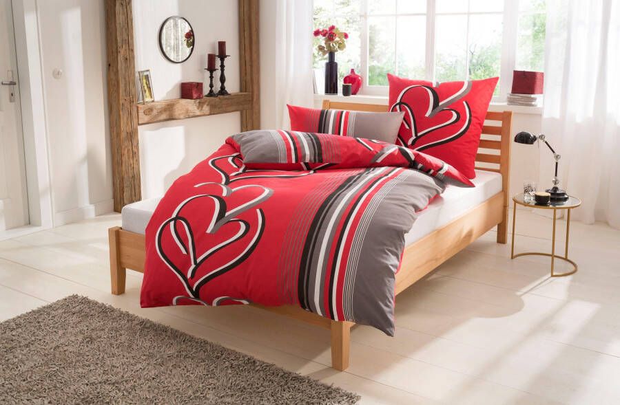 My home Overtrekset Area in mt. 135x200 of 155x220 cm Dekbedovertrek in verschillende kwaliteiten (2-delig) - Foto 6