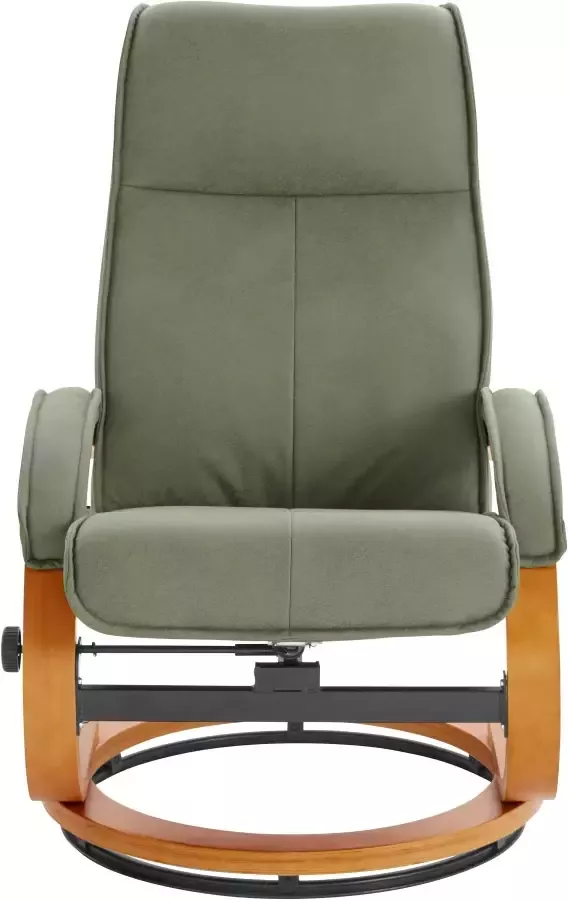 INOSIGN Relaxfauteuil Lille van zachte luxe-microvezel bekleding en houten onderstel zithoogte 46 cm - Foto 8