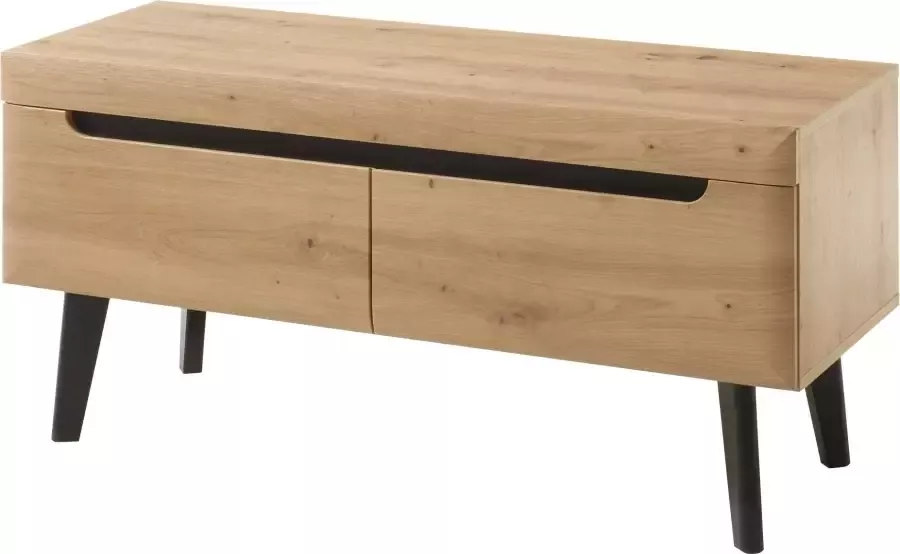 INOSIGN Tv-meubel TORGE afgeschuinde poten drie kleuren scandi design 107 cm breed (1 stuk) - Foto 2