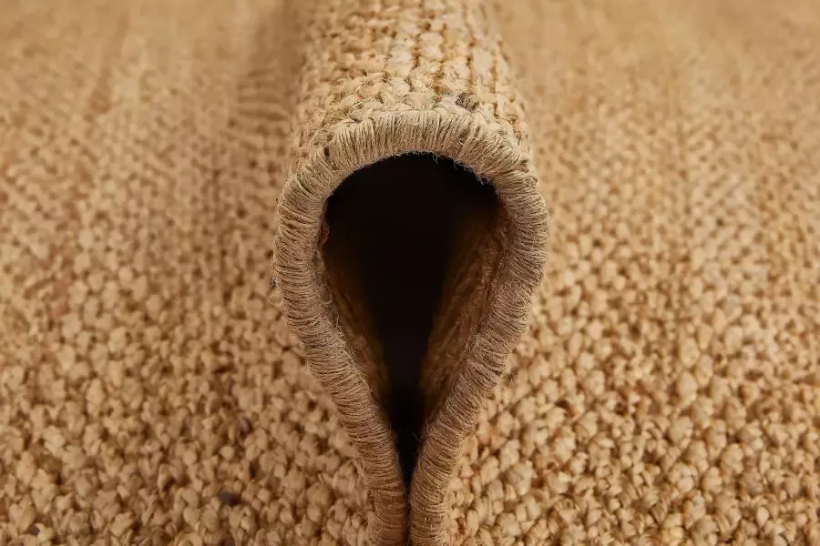 My home Vloerkleed Oda Vlakweefsel van natuurlijke vezels jute - Foto 5