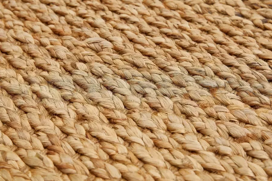My home Vloerkleed Oda Vlakweefsel van natuurlijke vezels jute - Foto 6