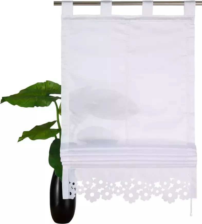 My home Romeins rolgordijn Venetië Halftransparant polyester (1 stuk)