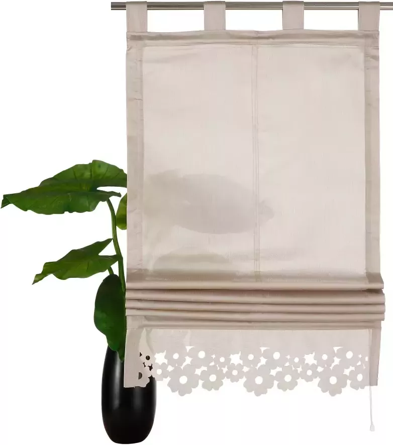 My home Romeins rolgordijn Venetië Halftransparant polyester (1 stuk)