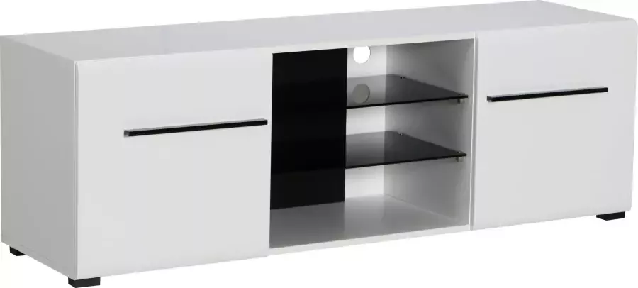 INOSIGN Wandmeubel Trentino Inclusief vitrinekast lowboard highboard en wandplank (set 4-delig) - Foto 6