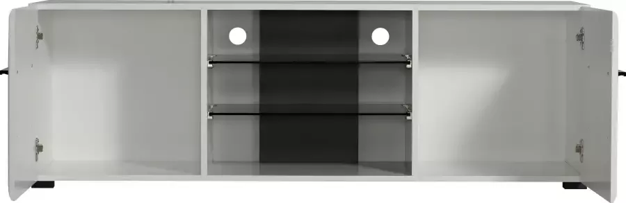 INOSIGN Wandmeubel Trentino Inclusief vitrinekast lowboard highboard en wandplank (set 4-delig) - Foto 10