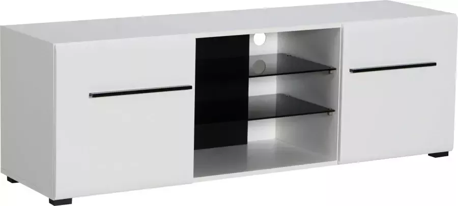 INOSIGN Wandmeubel Trentino inclusief vitrinekast lowboard highboard wandplank en commode (set 5-delig) - Foto 10