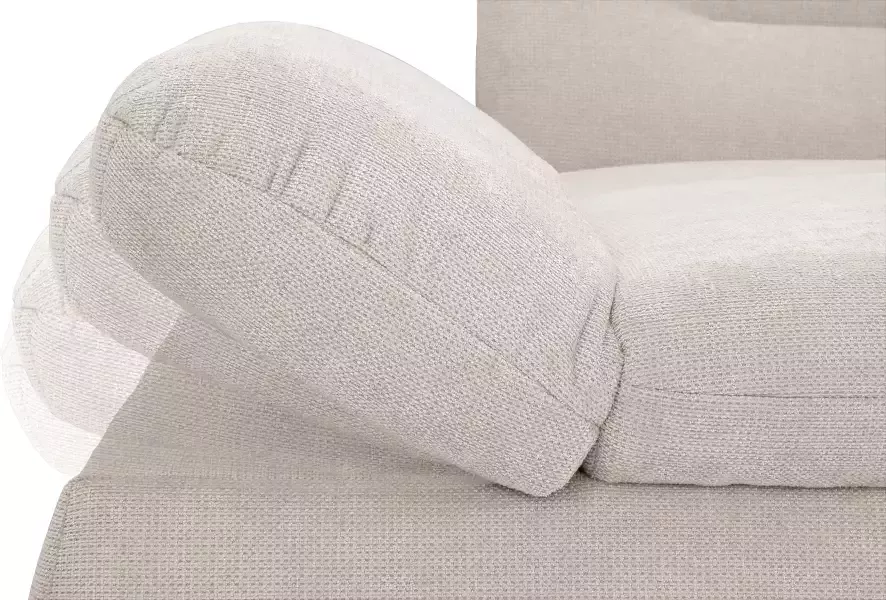 INOSIGN Zithoek Avesa U-vorm Naar keuze met verstelbare armleuningen en slaapfunctie bxdxh: 355x216x80cm