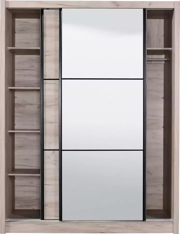 INOSIGN Zweefdeurkast Navara met spiegel en extra planken - Foto 3