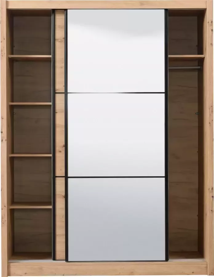 INOSIGN Zweefdeurkast Navara met spiegel en extra planken - Foto 1
