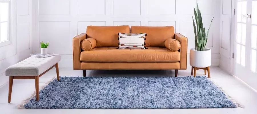 Myflair Möbel & Accessoires Hoogpolig vloerkleed Top Shag geweven gemêleerde look zacht & behaaglijk met franje - Foto 8