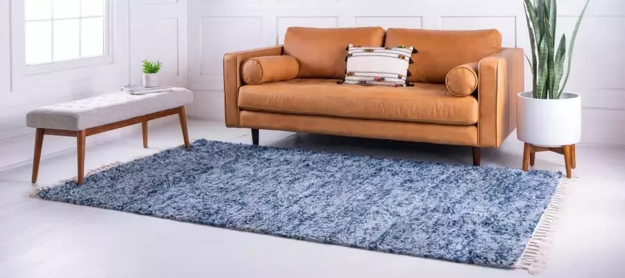 Myflair Möbel & Accessoires Hoogpolig vloerkleed Top Shag geweven gemêleerde look zacht & behaaglijk met franje - Foto 9