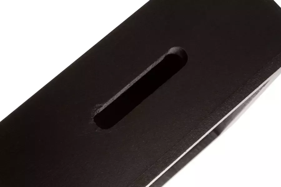 Myflair Möbel & Accessoires Spaarpot Senna zwart hoekig 15x15 cm met een opschrift - Foto 3