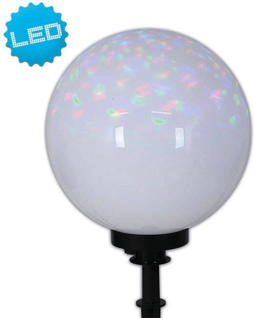 Näve Bollamp BALL Kunststof wit opaal d: 40 cm spit zwart excl. 1 x E27 max. 40 W (1 stuk) - Foto 4