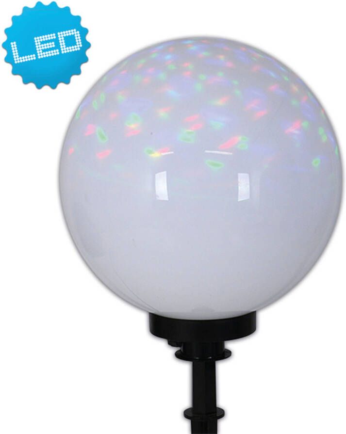 Näve Bollamp BALL Kunststof wit opaal d: 30 cm spit zwart excl. 1 x E27 max. 40 W (1 stuk)
