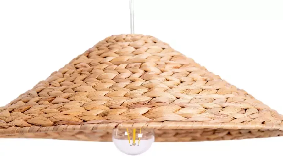 Näve Hanglamp Mand Kap van waterhyacintgras incl. pendel 120 cm excl. 1xE27 (1 stuk) - Foto 2