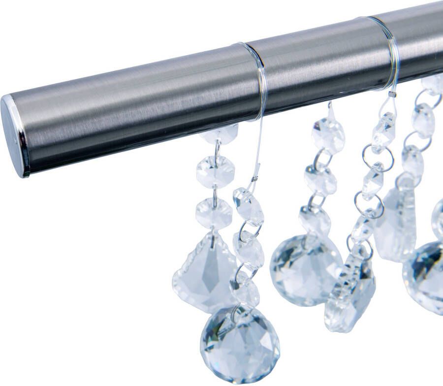 Näve Led-hanglamp Nobilis Hanglamp dimbaar warmwit L: 100 cm satin-nikkel (1 stuk) - Foto 4