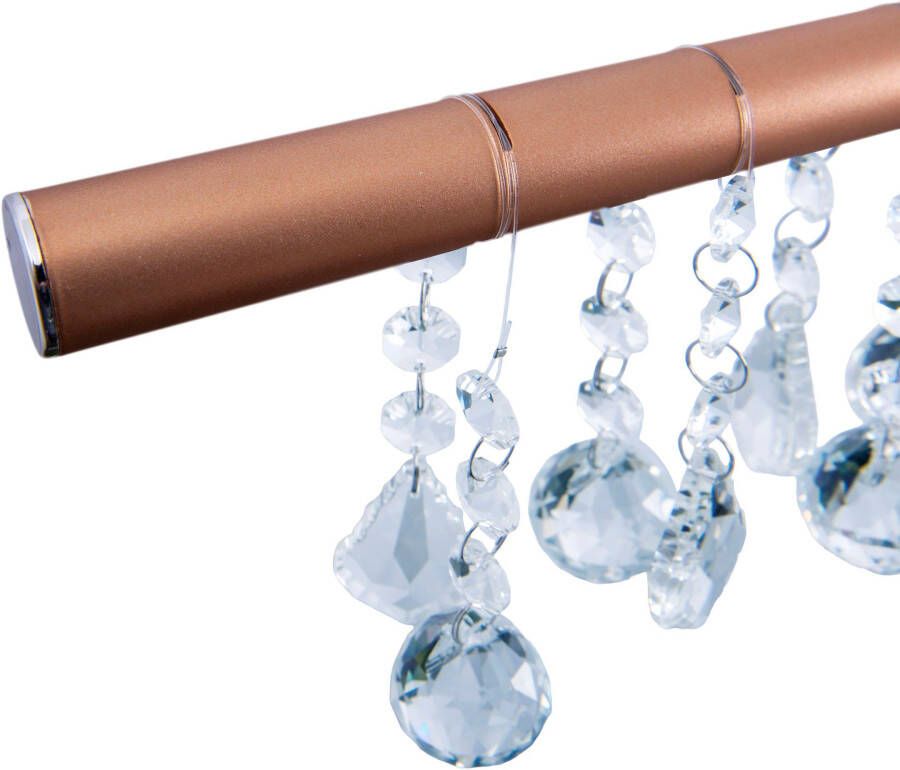 Näve Led-hanglamp Nobilis Hanglamp dimbaar warmwit L: 100 cm goudkleur (1 stuk) - Foto 6