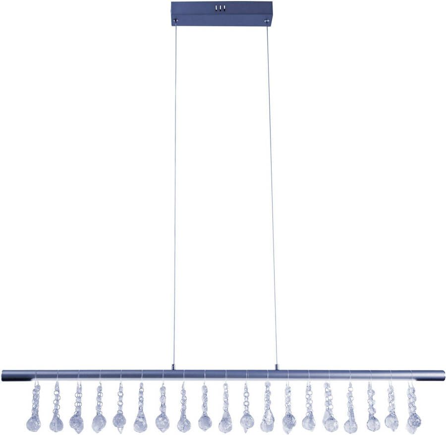 Näve Led-hanglamp Nobilis Hanglamp dimbaar warmwit L: 100 cm grijs (1 stuk) - Foto 2