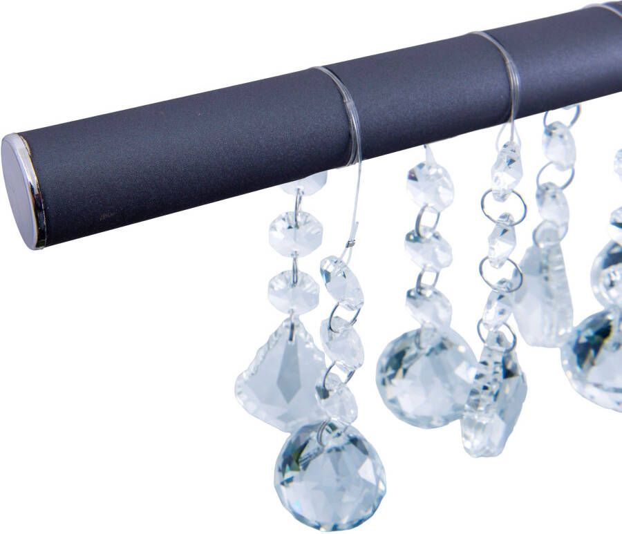 Näve Led-hanglamp Nobilis Hanglamp dimbaar warmwit L: 100 cm grijs (1 stuk) - Foto 6