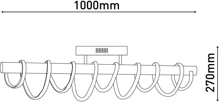 Näve Led-plafondlamp Belleza (1 stuk) - Foto 7