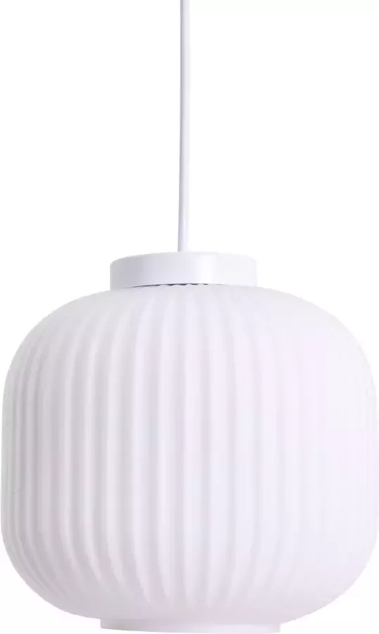 Näve Hanglamp Geneva Hanglamp melkglas wit 1x E27 max. 40 W (1 stuk) - Foto 2