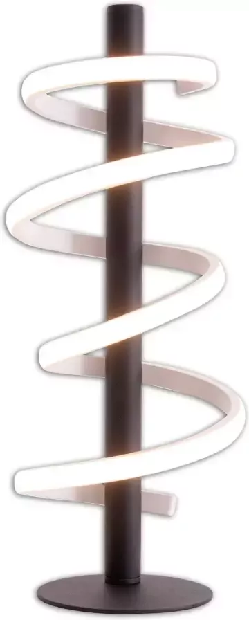 Näve Led-tafellamp Belleza in 3 standen dimbaar met een touch-schakelaar efficiëntieklasse: g zwart (1 stuk) - Foto 3