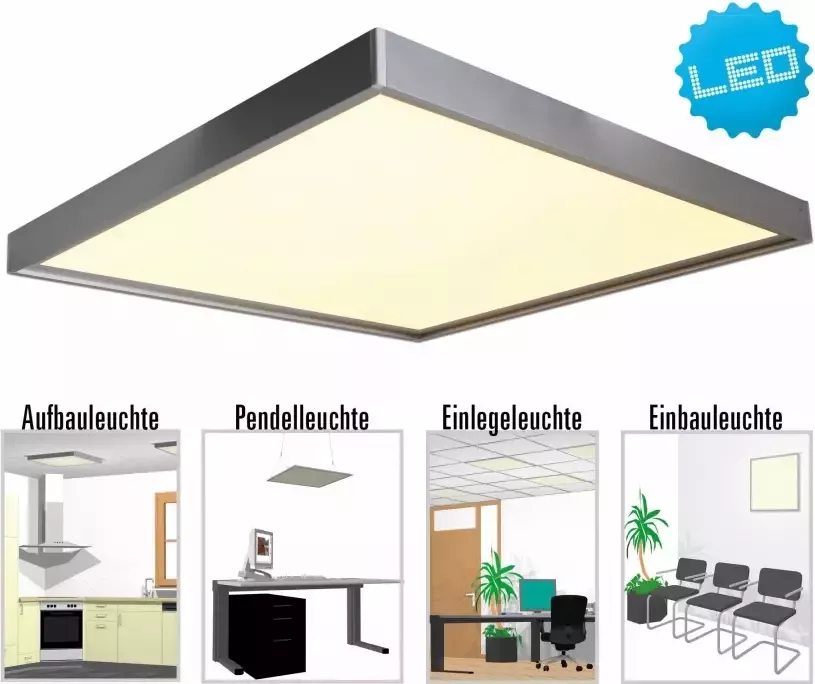 Näve Ledscherm Diversity Energieklasse F incl. frame klemmen en kabelophanging