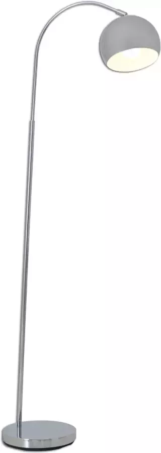 Näve Staande lamp Style Snoer met voetschakelaar materiaal: metaal kleur: chroom E27 max. 40 W - Foto 4