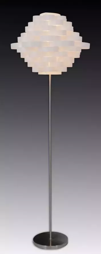 Näve Staande lamp White LINE E27 max. 40 W wit nikkel kunststof metaal h: 150 cm d: 55 cm - Foto 8