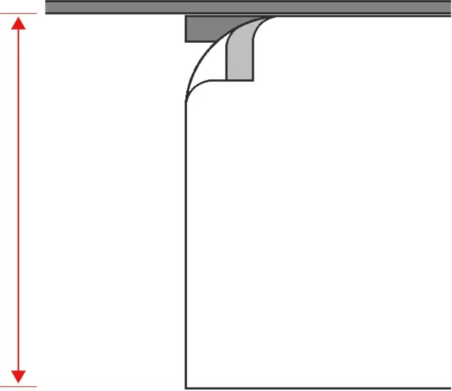 Neutex for you! Paneelgordijn Allure Breedte: 60 cm op maat (1 stuk) - Foto 2
