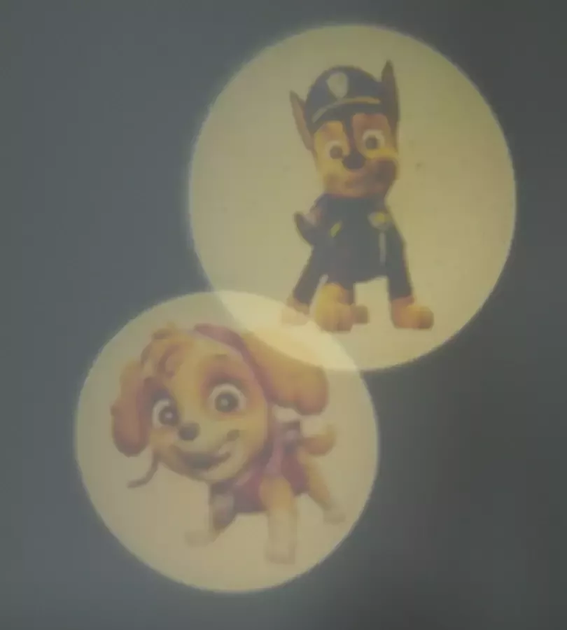 Niermann Lednachtlampje Paw Patrol Set Paw Patrol 2 (1 x stekker-nachtlicht 1 x draagbare beamer) (1 stuk) - Foto 12
