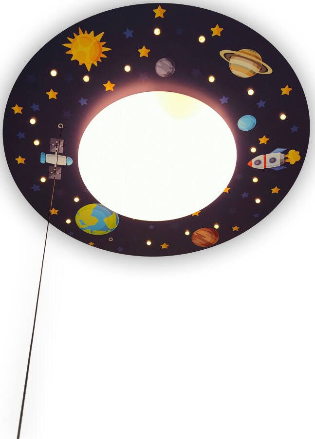 Niermann Plafondlamp Heelal exclusieve artprint op het gehele oppervlak (1 stuk) - Foto 8